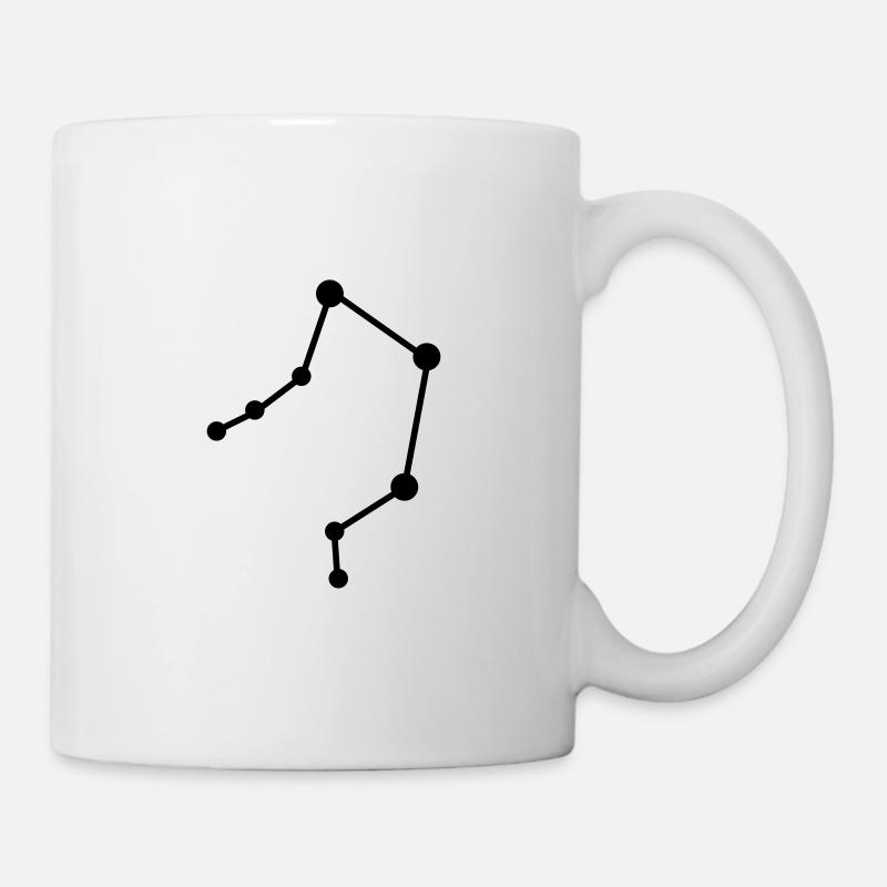 Sternzeichen Waage - Tasse - Weiß