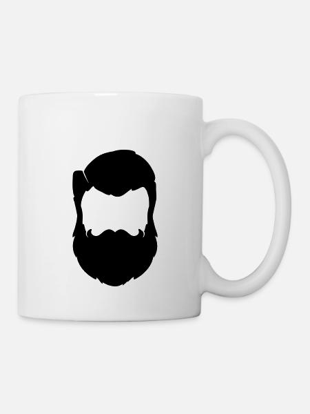 beard - Tasse - Weiß