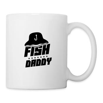 Fishing Papa Daddy Fish - Mug - white - Right