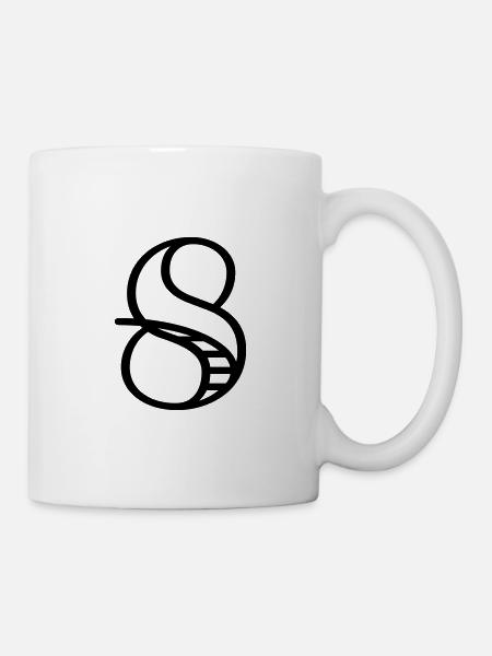 8 - Mug blanc - blanc