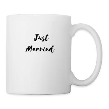 Just Married - Tasse - Weiß - Rechts