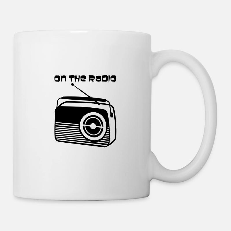 On The Radio - Mug blanc - blanc