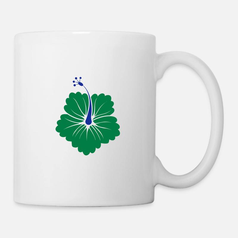 jardin de fleurs - Mug blanc - blanc