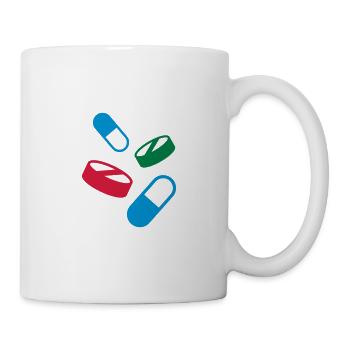 Medizin - Tasse - Weiß - Rechts