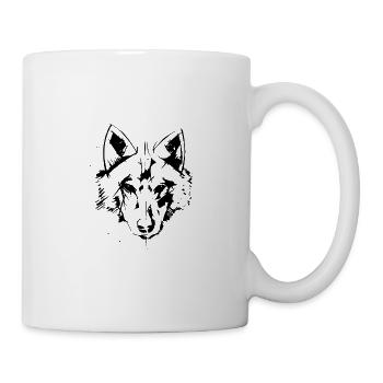 wolf - Mug - white - Right