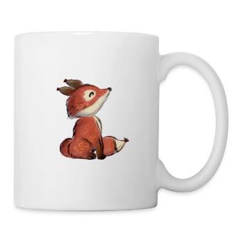 Kleiner Fuchs - Tasse - Weiß - Rechts