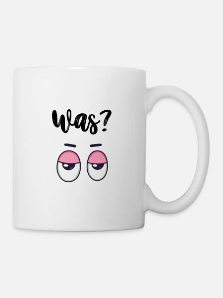 Was - Tasse - Weiß
