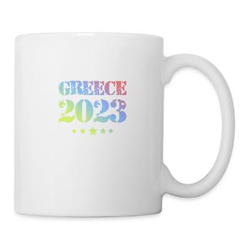 Grèce 2023 - Mug blanc - blanc - Droite