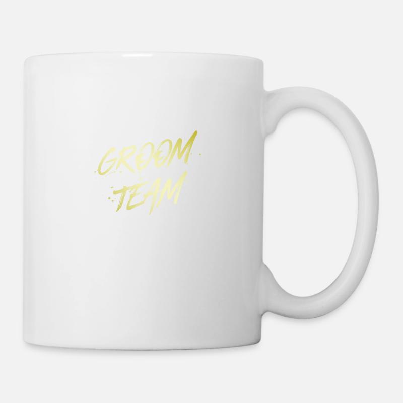Groom Team - Tasse - Weiß