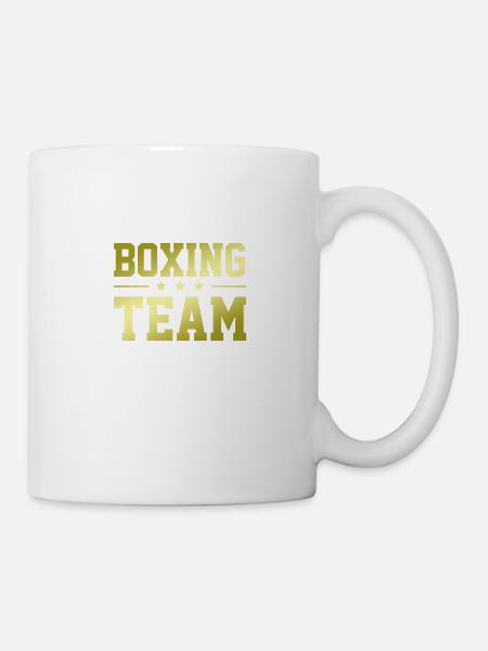 Boxing Team - Tasse - Weiß