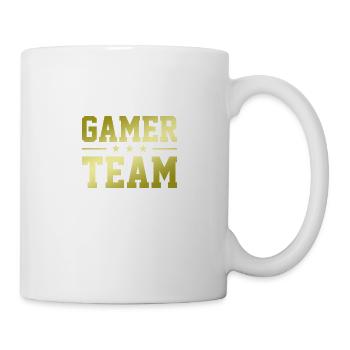 Équipe de joueurs - Mug blanc - blanc - Droite