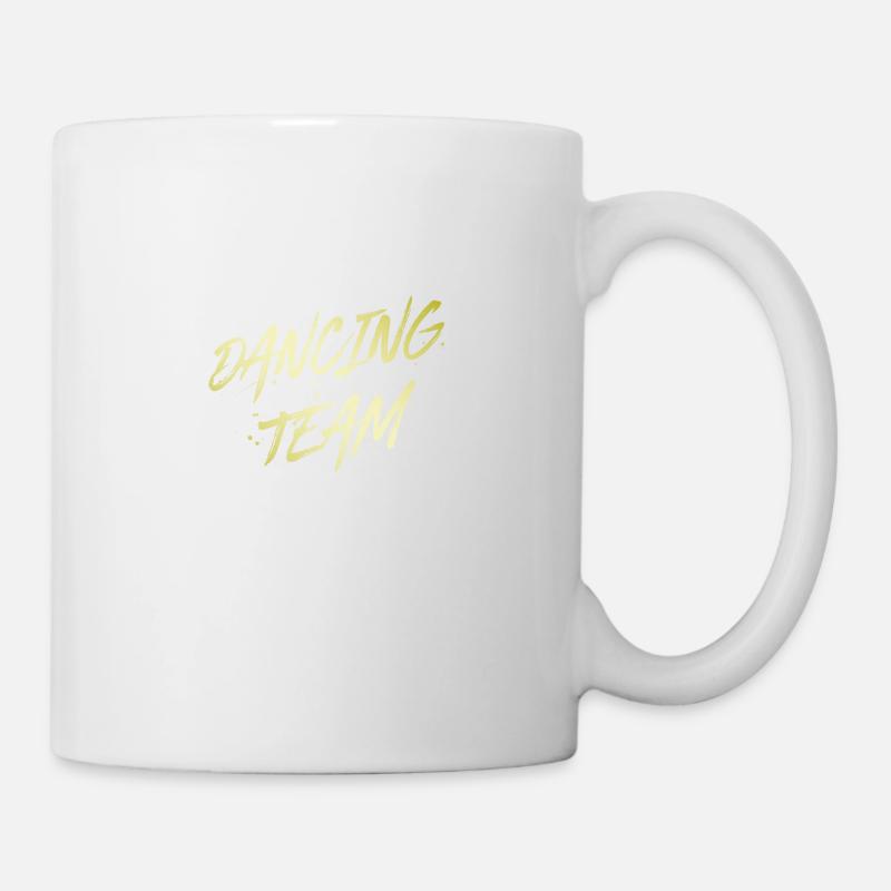 Dancing Team - Tasse - Weiß
