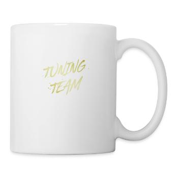 Équipe de tuning - Mug blanc - blanc - Droite