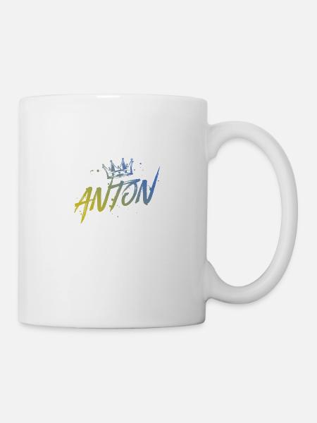 Anton - Tasse - Weiß