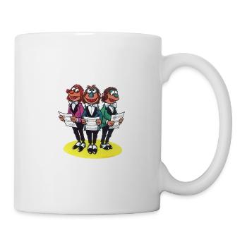 Quietschbeus von HALLO SPENCER - Tasse - Weiß - Rechts