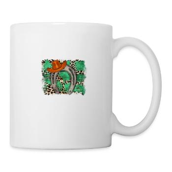 Western Horseshoe - Tasse - Weiß - Rechts