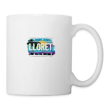Lloret De Mar - Tasse - Weiß - Rechts
