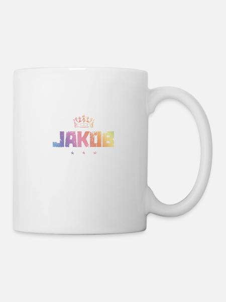 Jakob - Tasse - Weiß