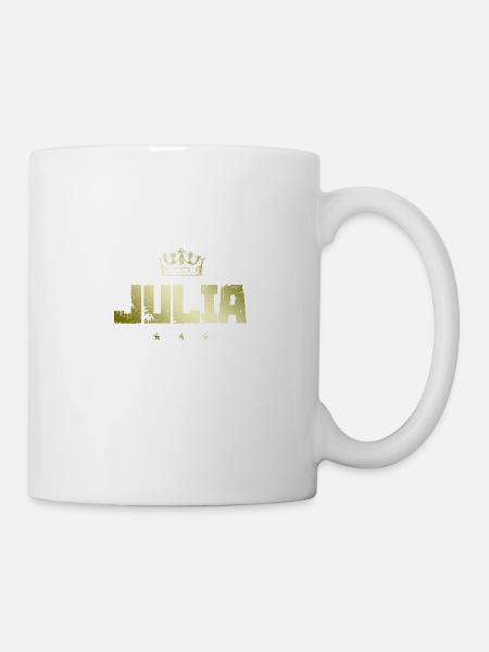 Julia - Tasse - Weiß