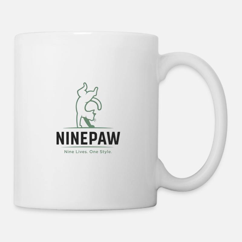 Ninepaw Logo - Mug blanc - blanc