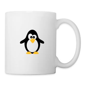 Pingouin - Mug blanc - blanc - Droite