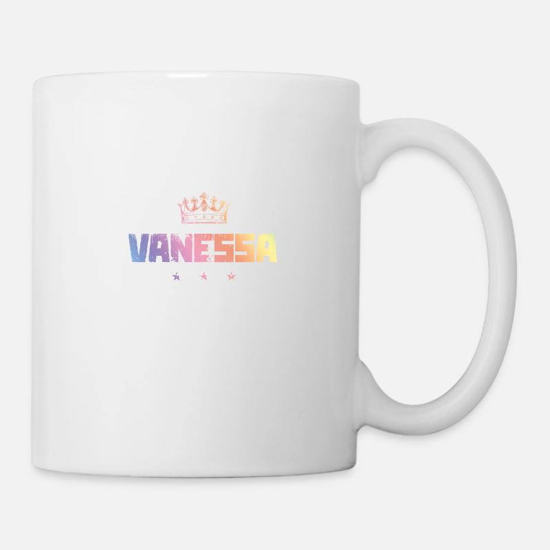 Vanessa - Tasse - Weiß
