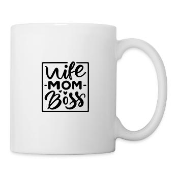 Reine de mon château - Queen Mama Home - Mug blanc - blanc - Droite