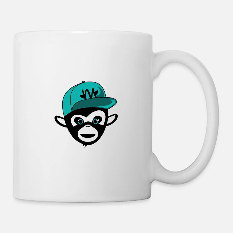 Chimpanzé - Mug blanc - blanc
