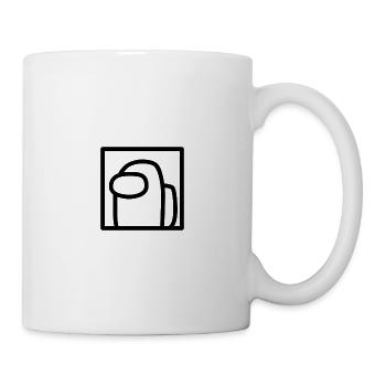 Among Us - Mug blanc - blanc - Droite
