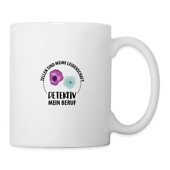 Zytologie und Zellen - Tasse - Weiß - Rechts