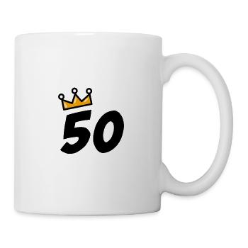 50th Birthday Gift Idea - Mug - white - Right