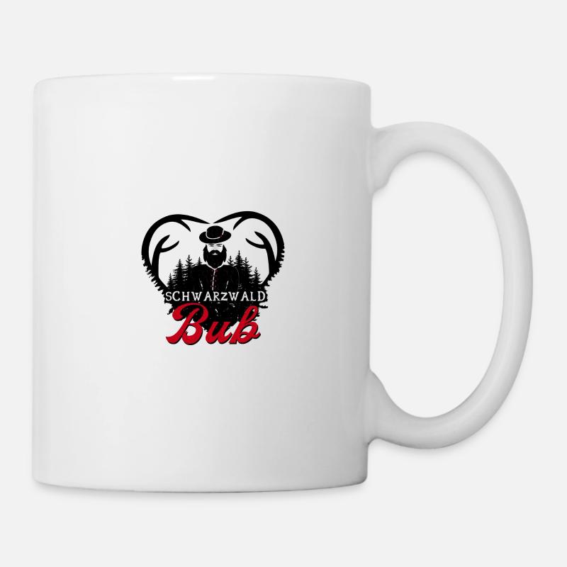 Garçon de la Forêt-Noire - Mug blanc - blanc