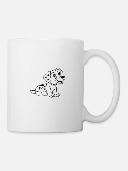 Funny Dalmatian 002 - Mug - white