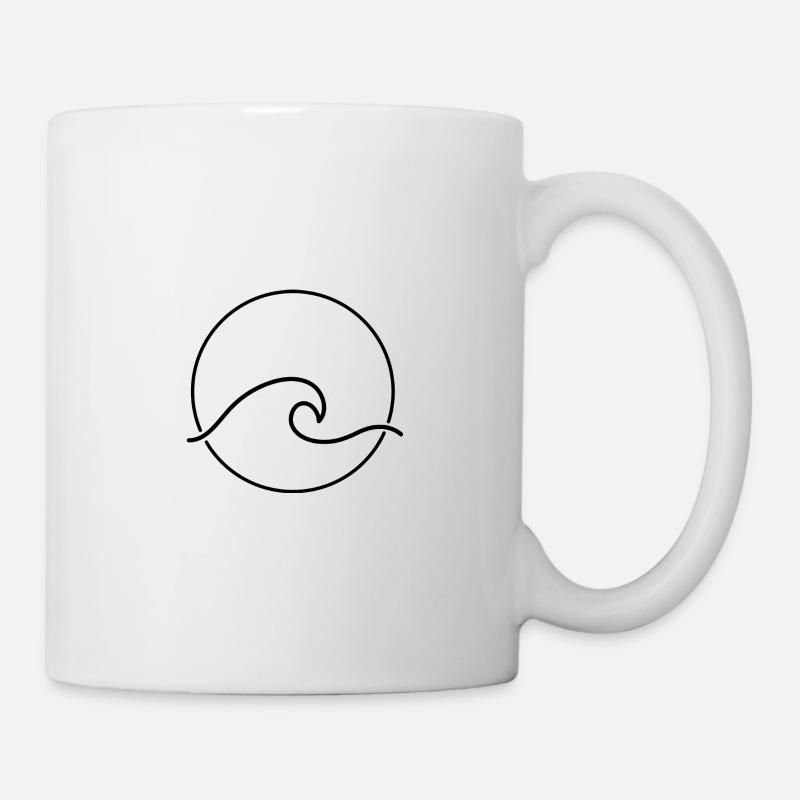 Riptide mask - Mug - white