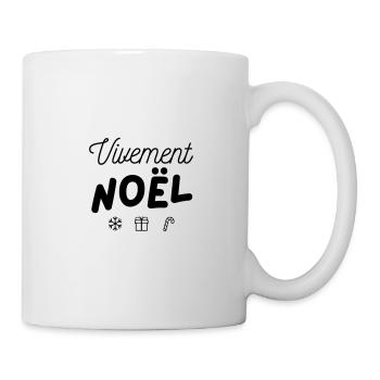 Auf jeden Fall Weihnachten - Tasse - Weiß - Rechts