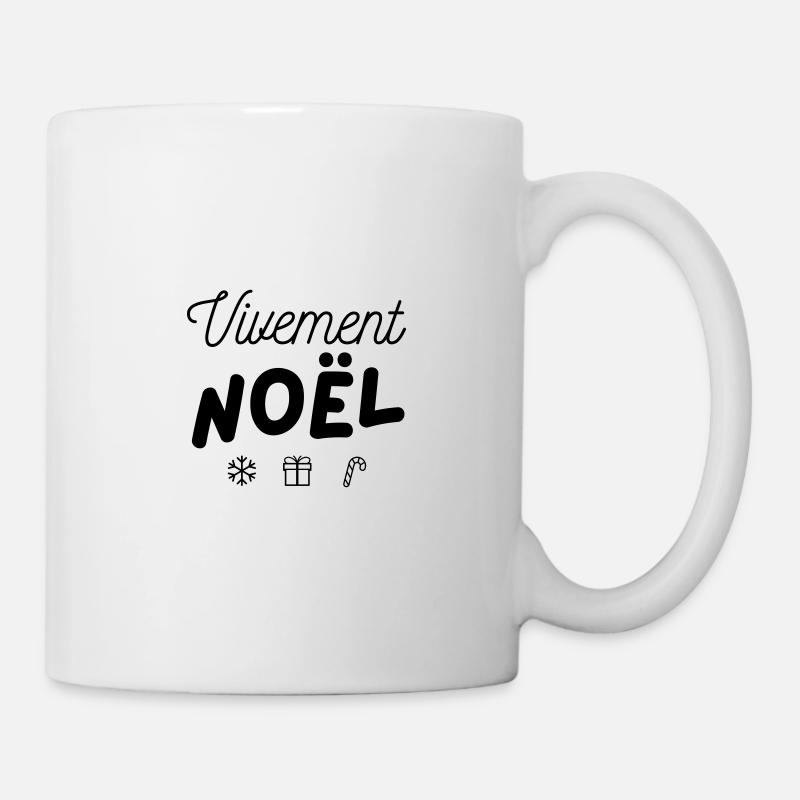 Auf jeden Fall Weihnachten - Tasse - Weiß