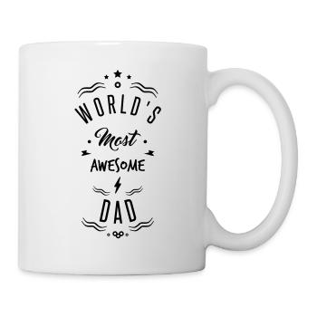 AWESOME DAD - Mug - white - Right