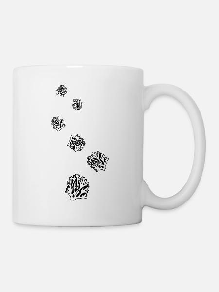 Korale ozean - Tasse - Weiß