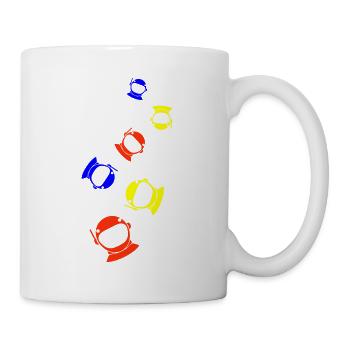 Astronaut icon icon - Mug - white - Right