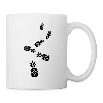 Pineapple fruit - Mug - white - Right
