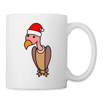 Vulture Comic Noël Noël - Mug blanc - blanc - Droite