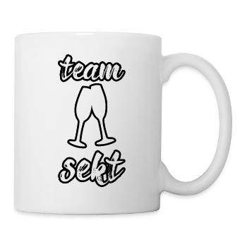 team sekt - Tasse - Weiß - Rechts
