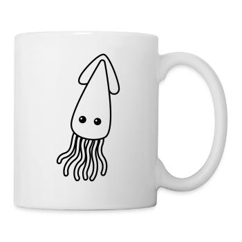 Squid Comic Animal - Mug - white - Right