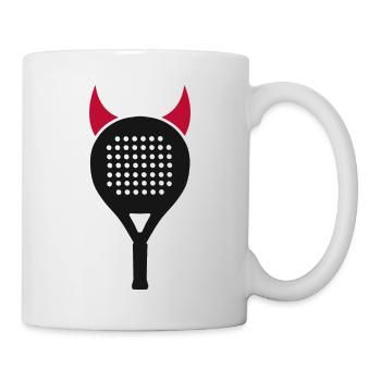 Padel Player Padel Tennis Devil Girl Padel - Mug - white - Right