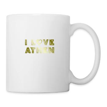 J’aime Athènes - Mug blanc - blanc - Droite