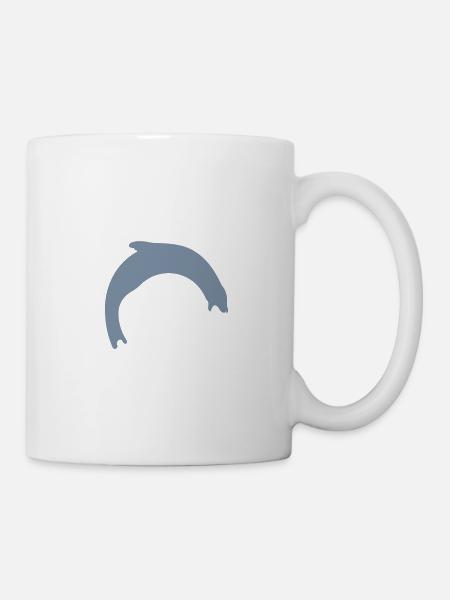 sealion logo - Tasse - Weiß