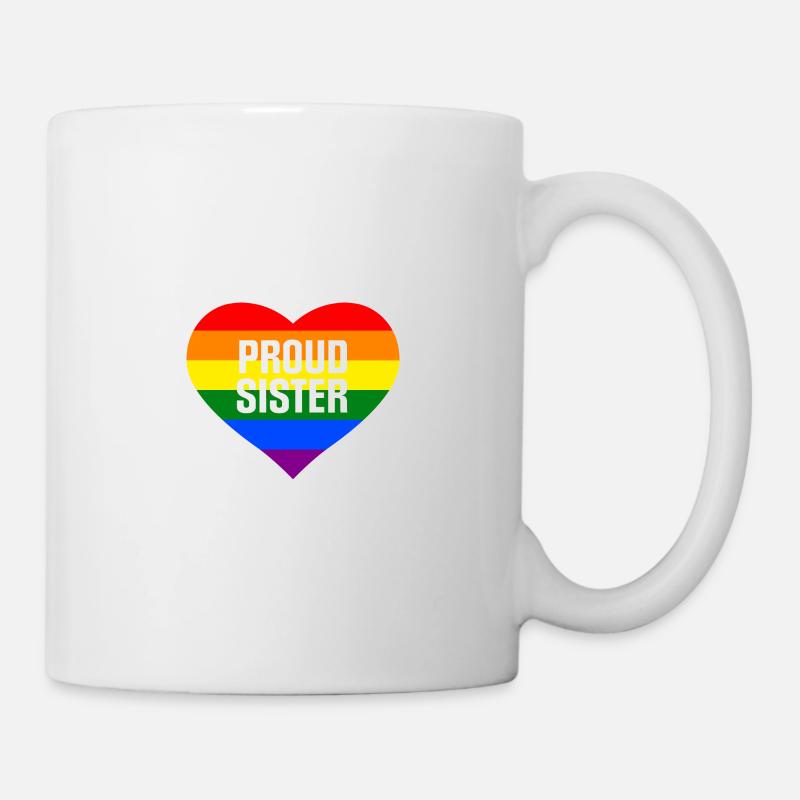Proud Sister - Tasse - Weiß