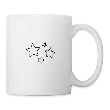 Stern Star Sternchen - Tasse - Weiß - Rechts