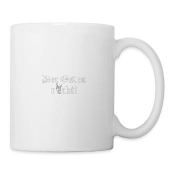 der Osten rockt Ossi DDR Geschenk - Tasse - Weiß - Rechts