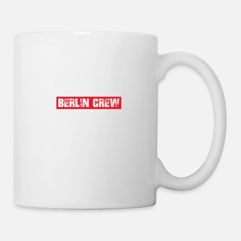 Berlin Crew - Tasse - Weiß